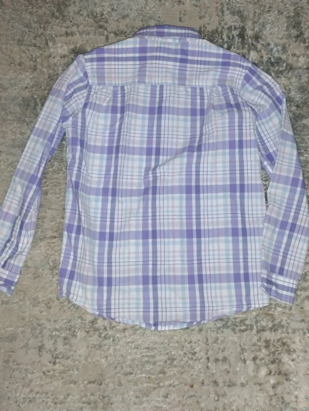 Place button down shirt
